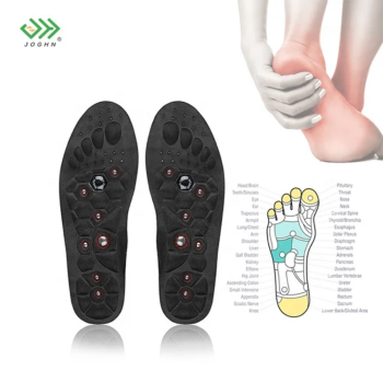 Semelles de massage des pieds à aimants thérapeutiques.  - 3 tailles(S, M, L)