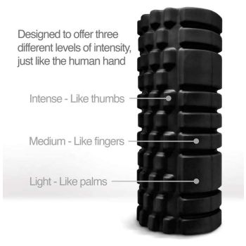 Rouleau de massage de tissus profonds en mousse